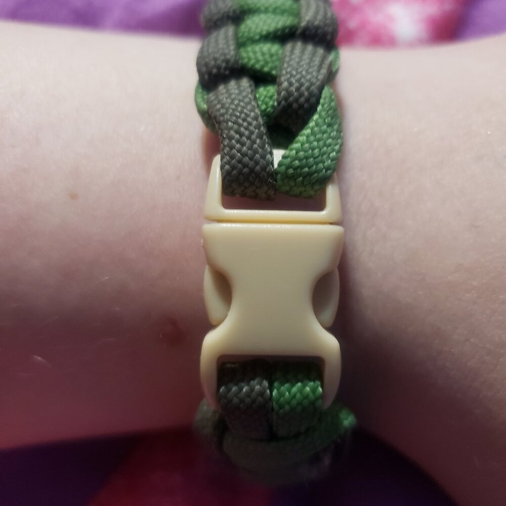 Parachute cord handmade bracelet